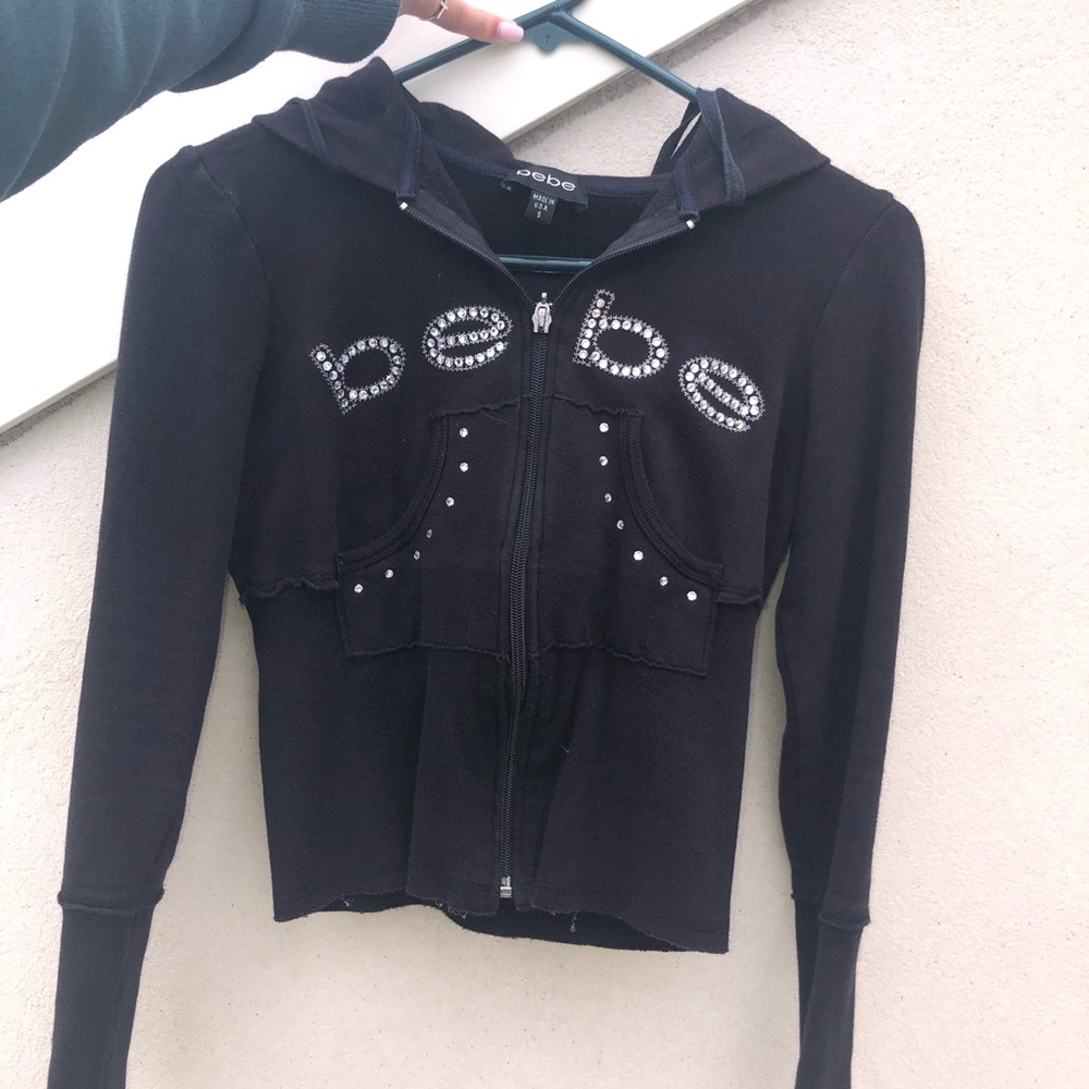 bebe cropped jacket